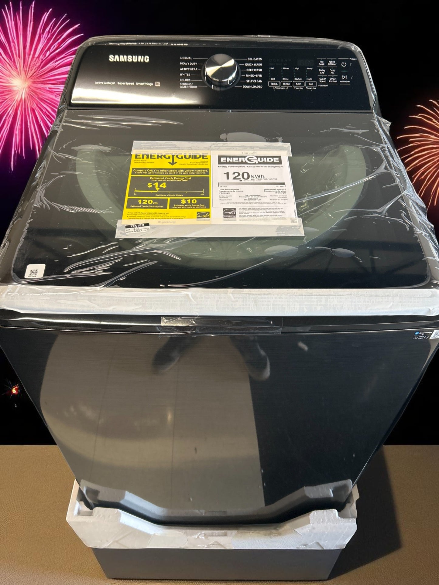 Samsung 5.2 cu. ft. Large Capacity Smart Top Load Washer