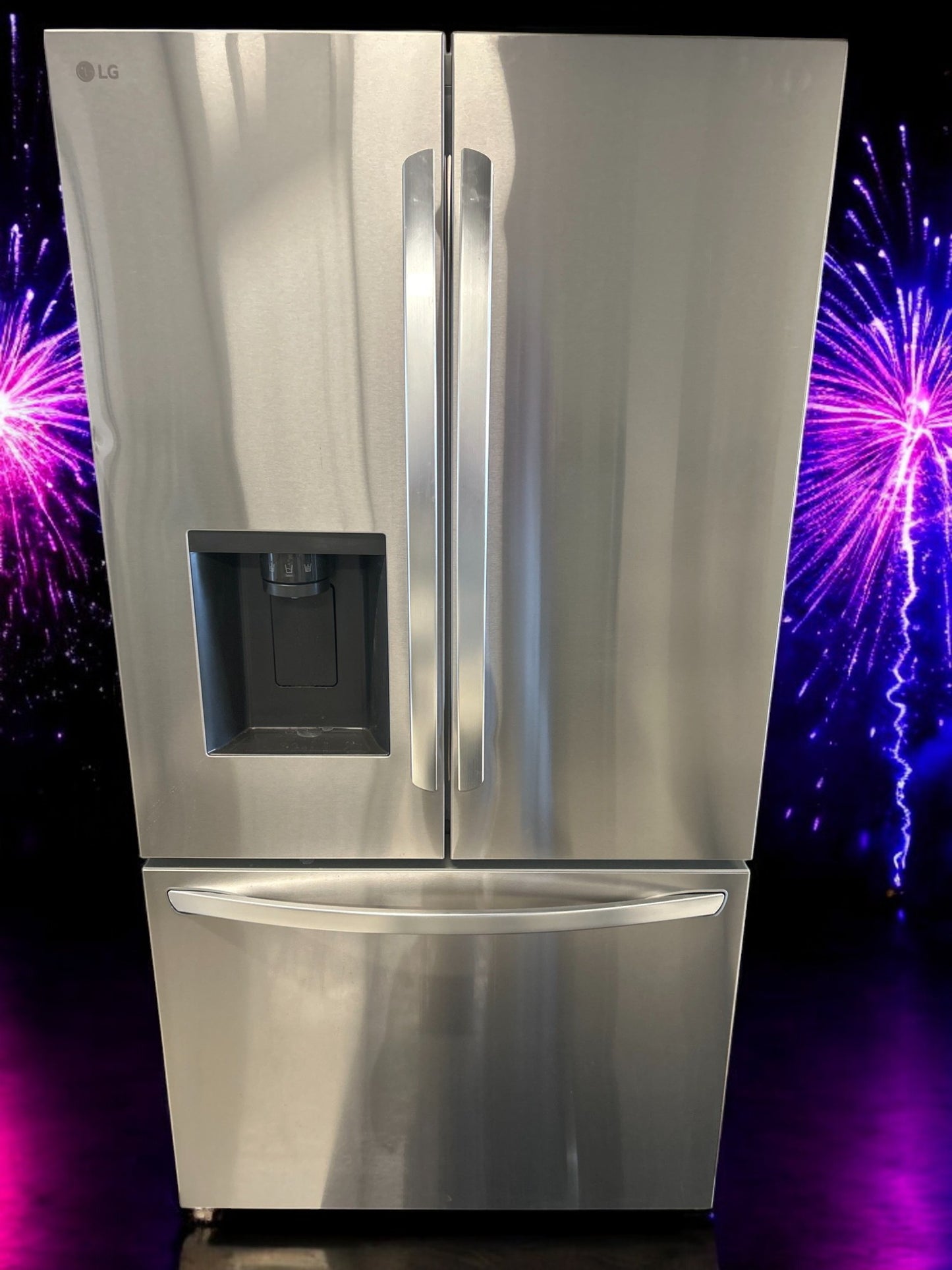 LG 26 cu. ft. Smart Counter-Depth French Door Refrigerator