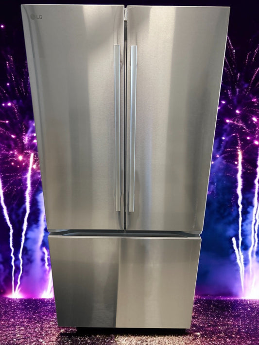 LG 25 cu. ft. Smart French Door Refrigerator with Dual Ice Makers