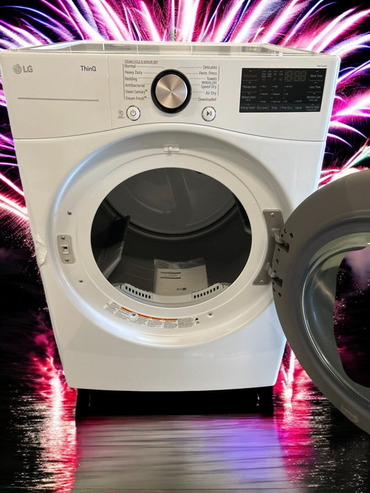 LG 7.4 cu. ft. Front Load Smart Gas Dryer