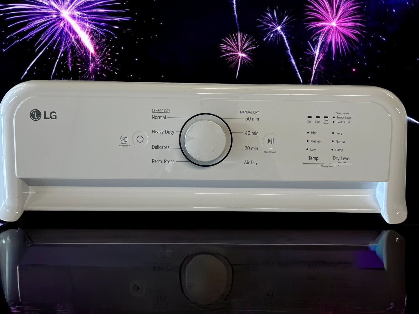 LG 7.3 cu. ft. Front Load Electric Dryer with Sensor Dry Technology