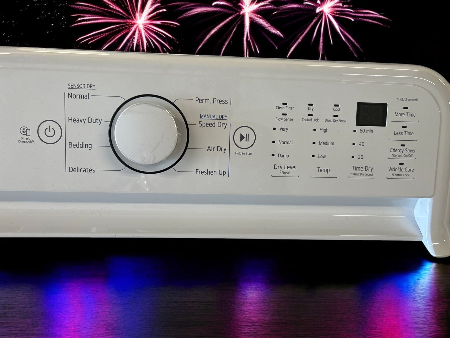 LG 7.3 cu. ft. Front Load Electric Dryer with Sensor Dry Technology