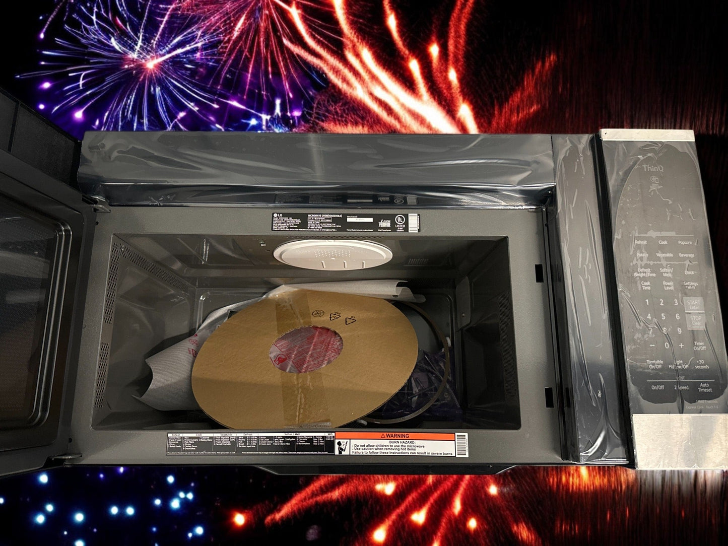 LG 1.8 cu. ft. Over-the-Range Microwave with Sensor Cook