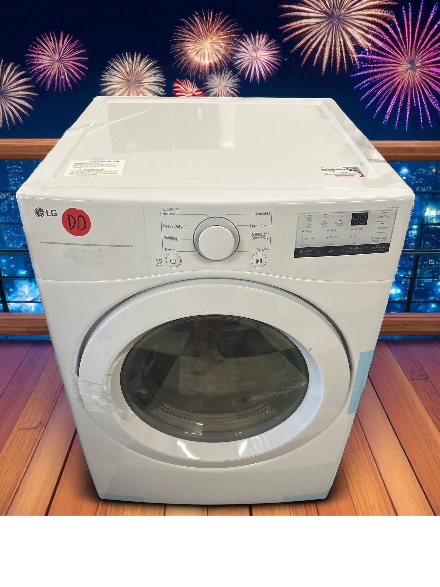 LG 7.4 Cu. Ft. Large Capacity Electric Dryer