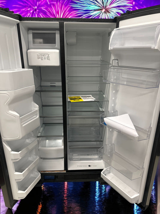 Whirlpool 25 cu. ft. Side-by-Side Refrigerator with Ice & Water Dispenser