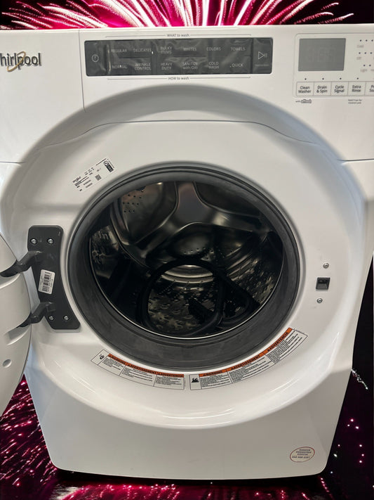 Whirlpool 4.3 cu. ft. Closet-Depth Front Load Washer with Intuitive Controls