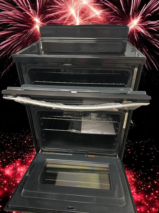 Whirlpool 6.7 cu. ft. Electric Double Oven Range with True Convection