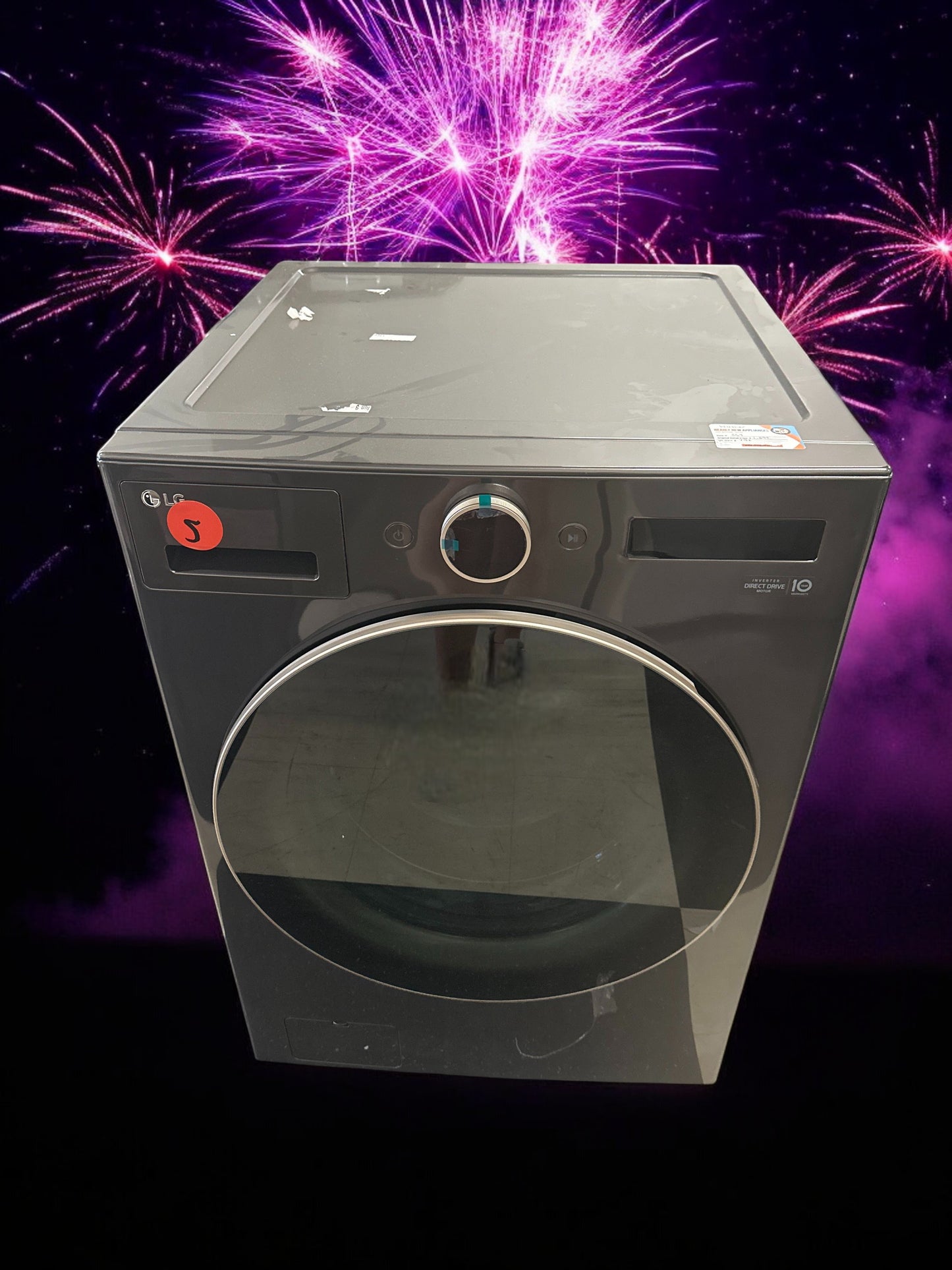 LG 5.0 cu. ft. Mega Capacity Smart Front Load Energy Star Washer