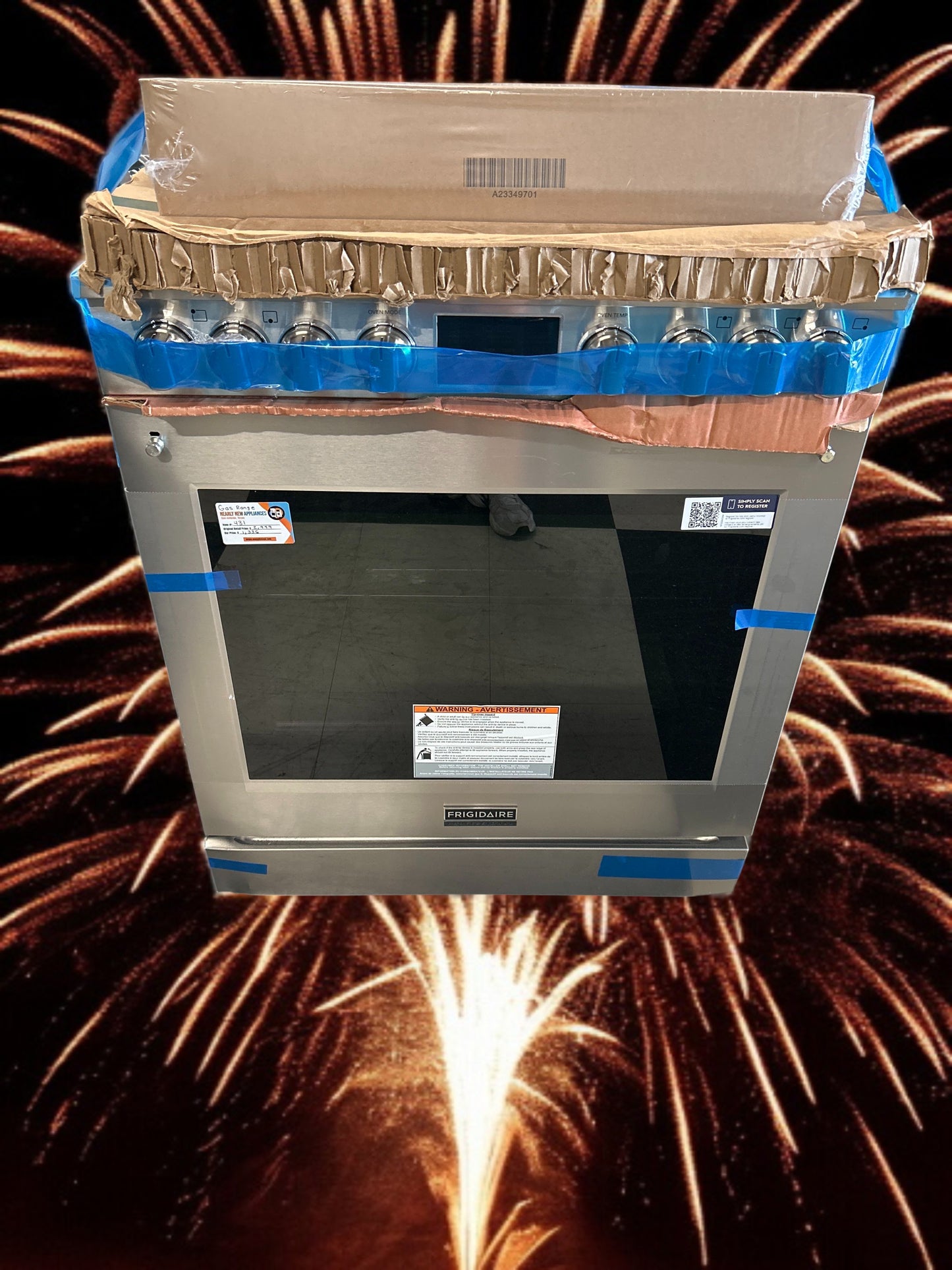 Frigidaire Professional 30" Gas Range with No Preheat and Air Fry