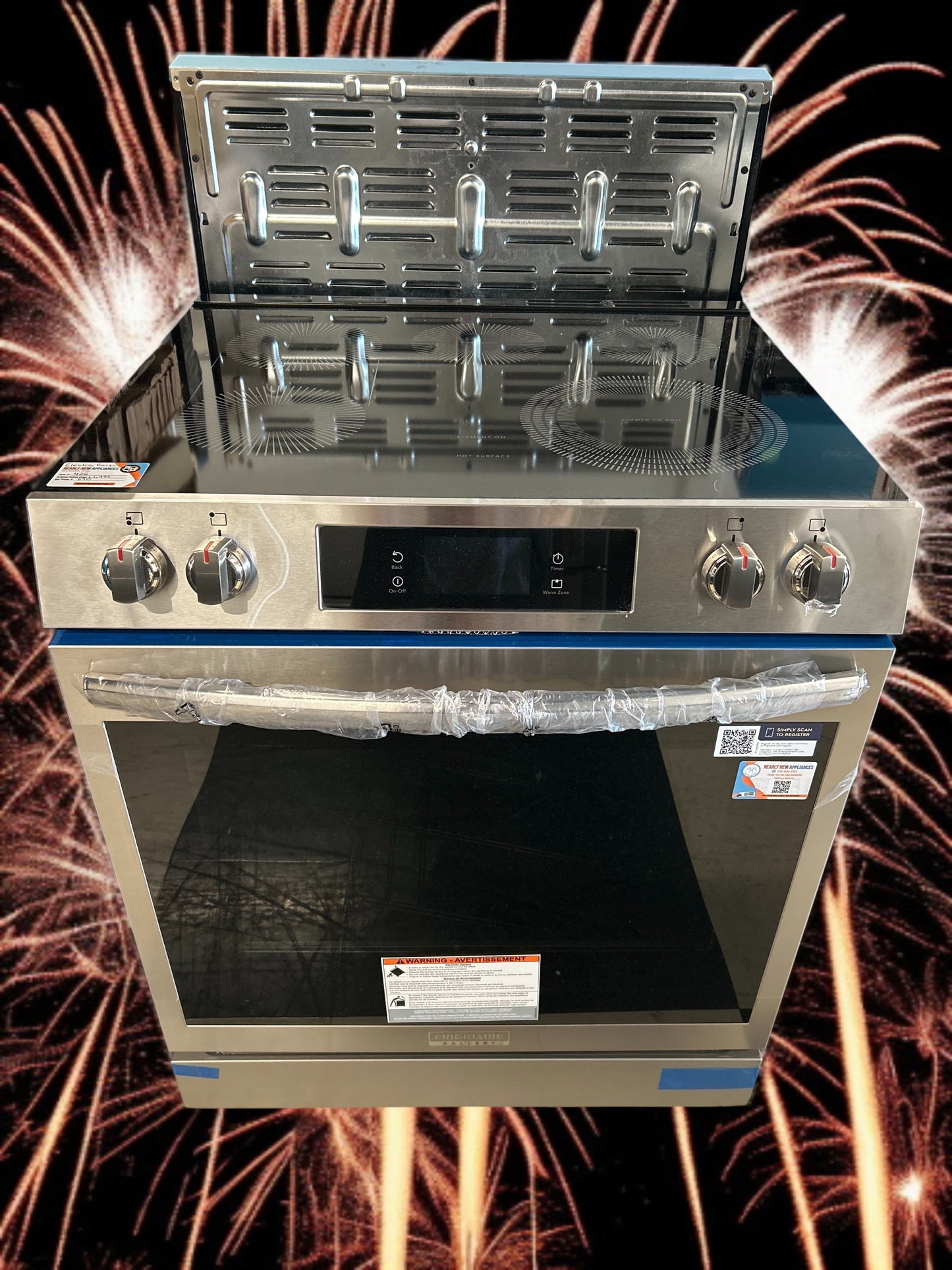 Frigidaire Gallery 30" Front Control Electric Range