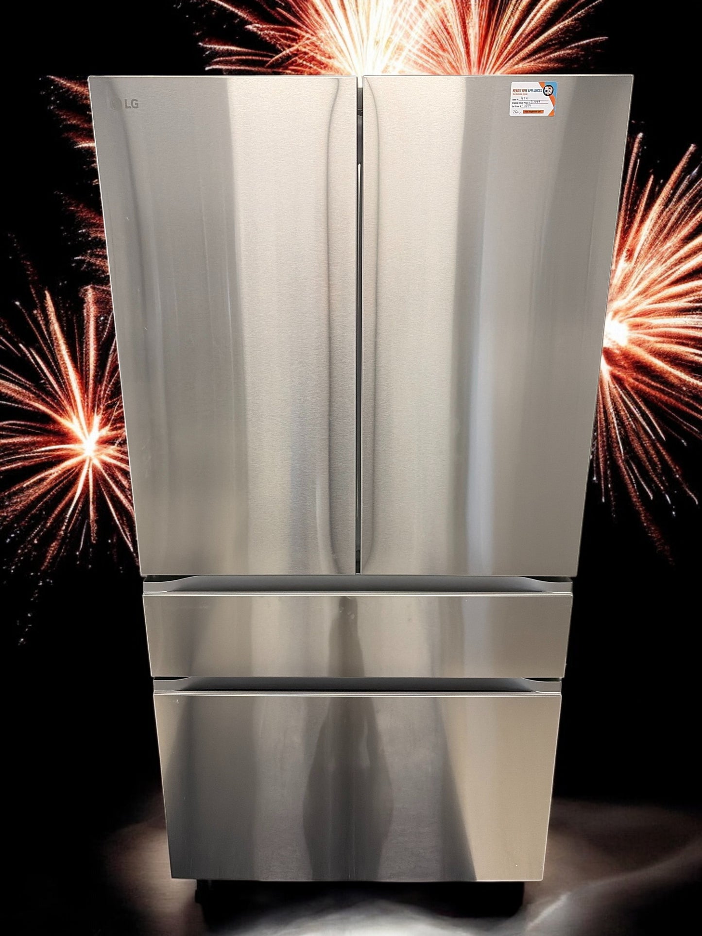 LG 26 cu. ft. Smart Counter Depth MAX French Door Refrigerator with Internal Water Dispenser