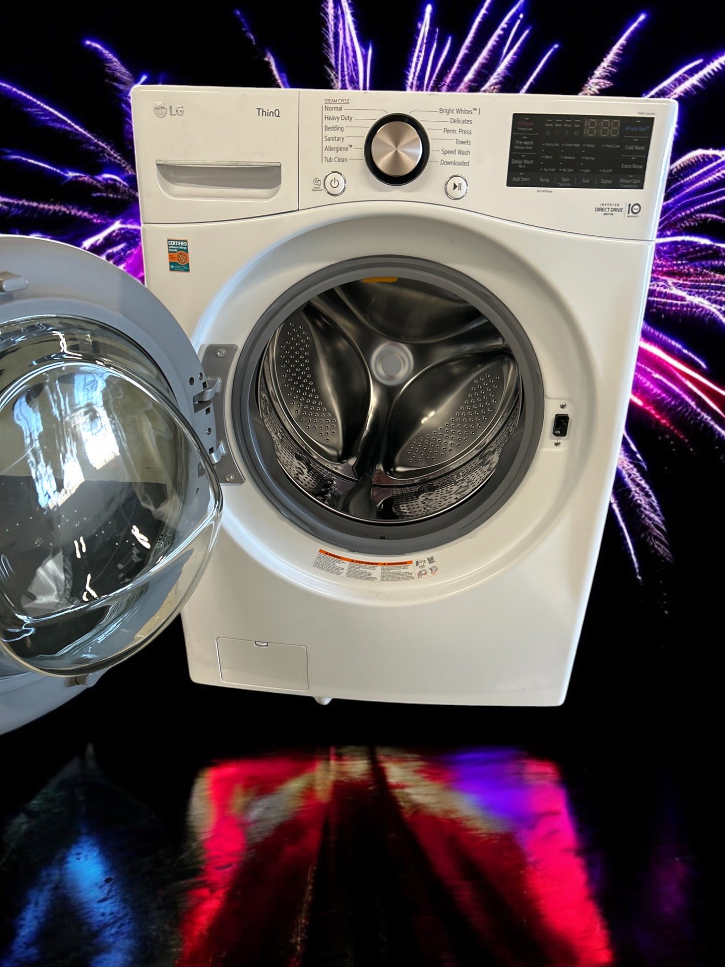 LG 4.5 cu. ft. Smart Front Load Washer