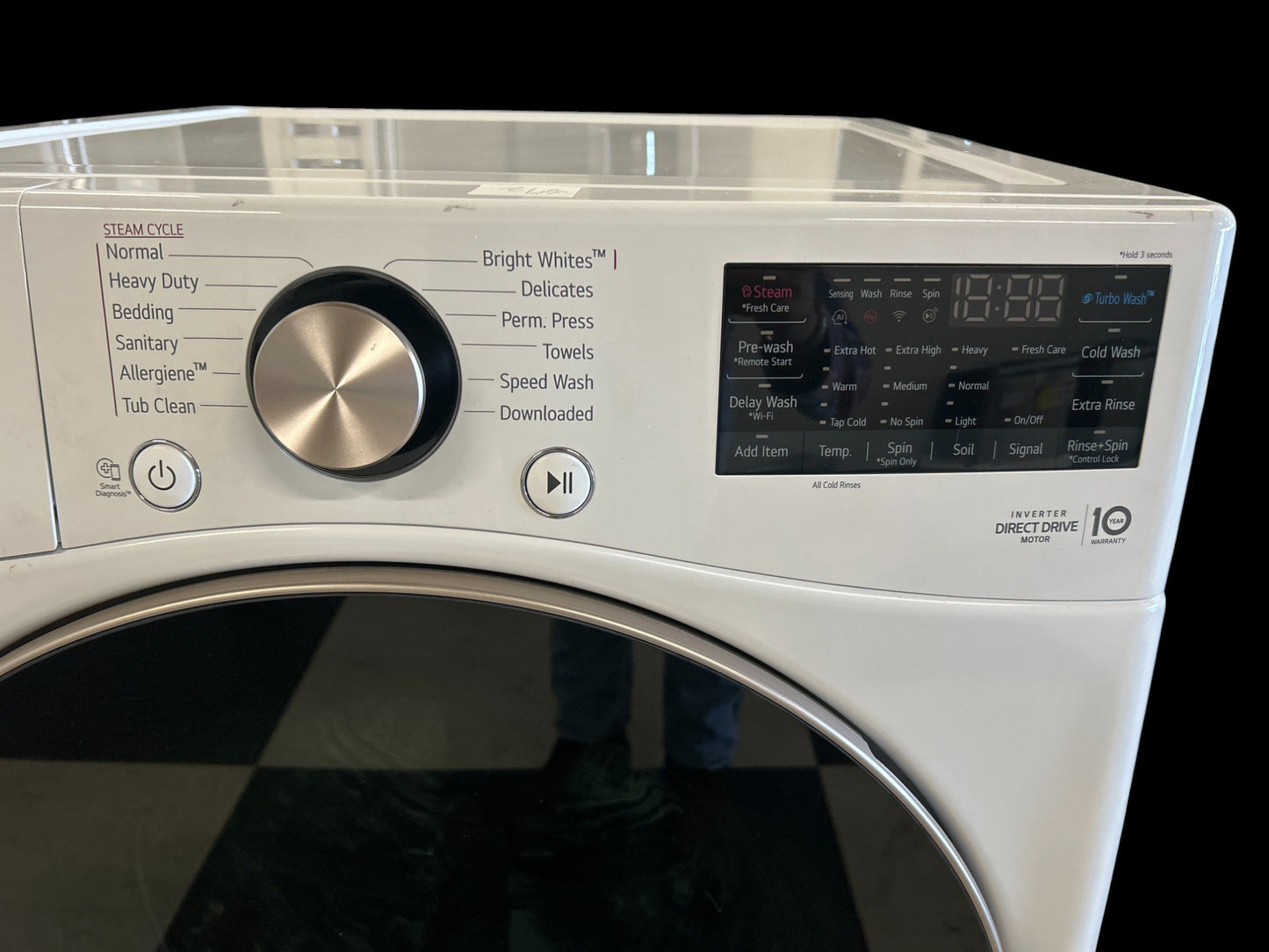 LG 4.5 cu. ft. Smart Front Load Washer