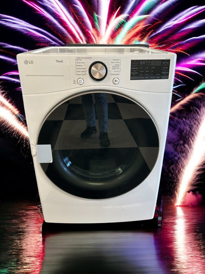 LG 7.4 cu. ft. Front Load Smart Gas Dryer