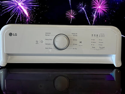 LG 7.3 cu. ft. Front Load Electric Dryer with Sensor Dry Technology