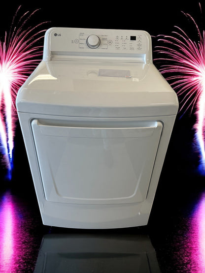LG 7.3 cu. ft. Front Load Electric Dryer with Sensor Dry Technology
