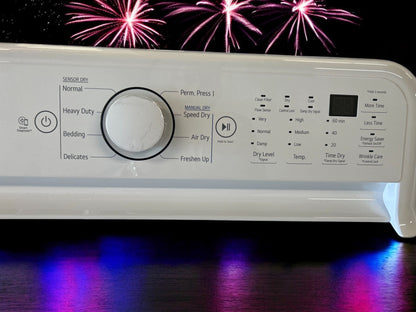 LG 7.3 cu. ft. Front Load Electric Dryer with Sensor Dry Technology