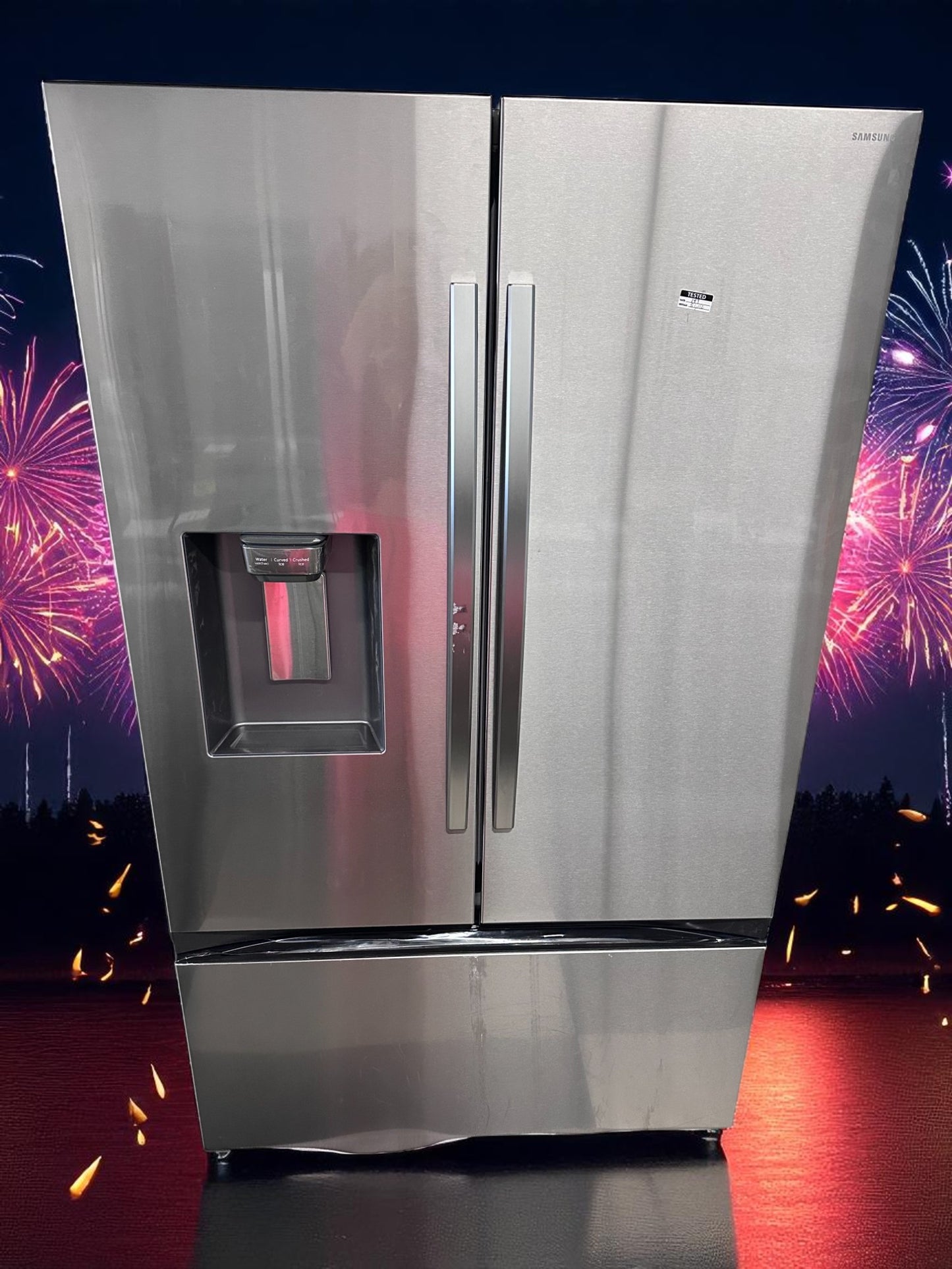 Samsung 31 cu. ft Capacity 3-Door French Door Refrigerator