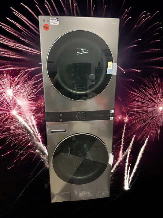 LG Single Unit Front Load WashTower