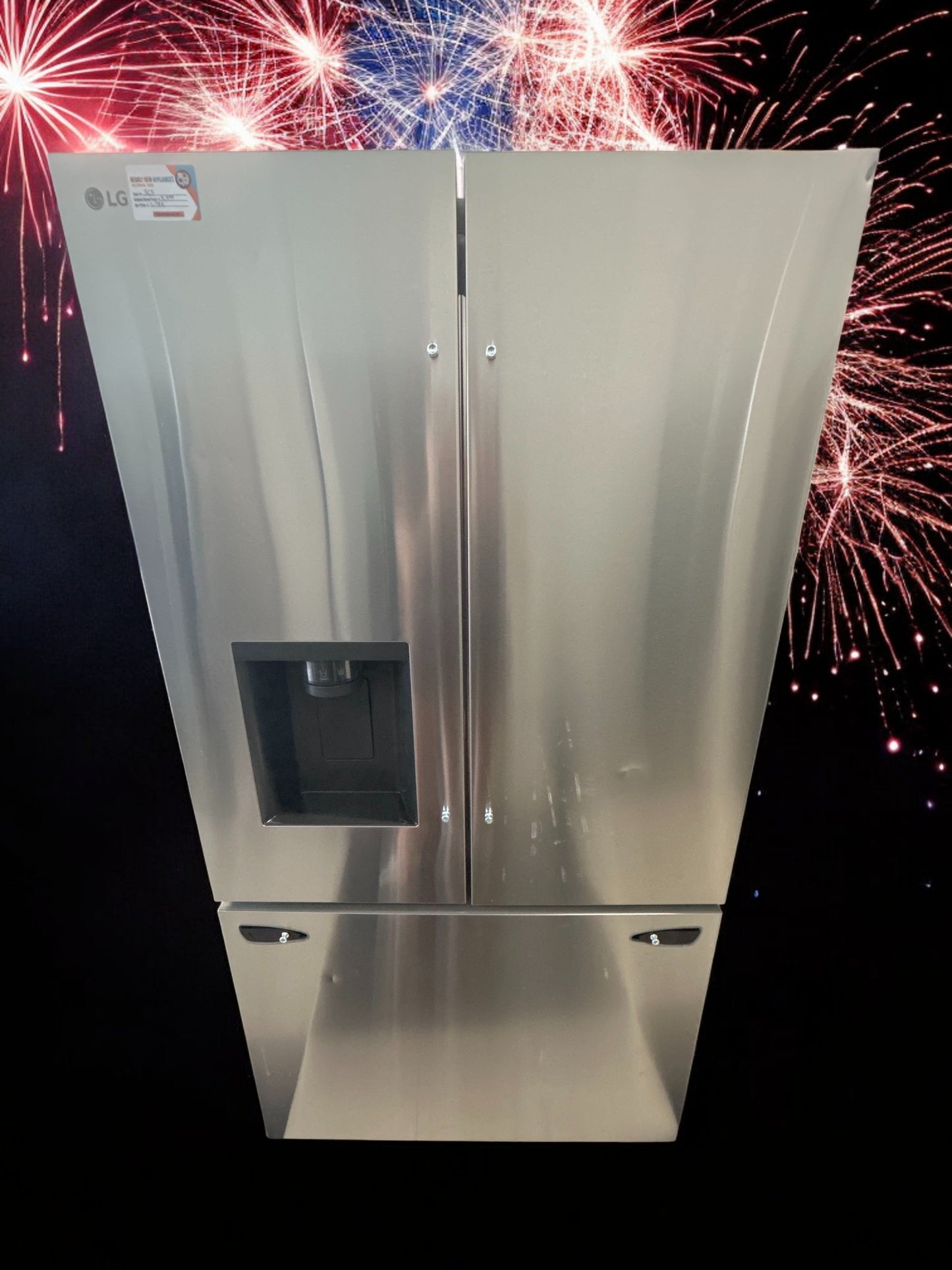 LG 26 cu. ft. Smart Counter-Depth MAX French Door Refrigerator