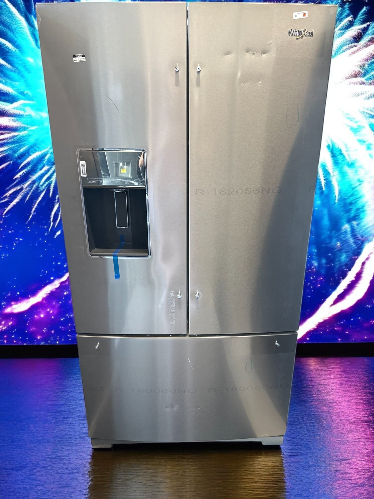 Whirlpool 27 cu. ft. French Door Refrigerator with Ice and Water Dispenser