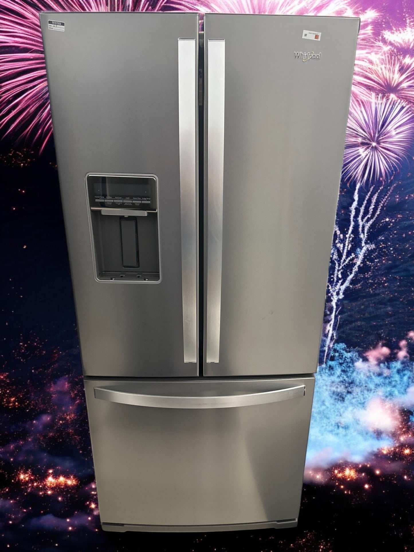 Whirlpool 25 cu. ft. French Door Refrigerator with Ice and Water Dispenser