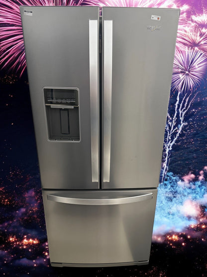 Whirlpool 25 cu. ft. French Door Refrigerator with Ice and Water Dispenser