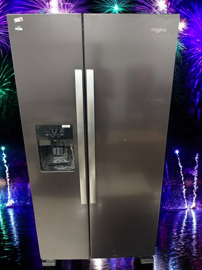 Whirlpool 25 cu. ft. Side-by-Side Refrigerator with Ice & Water Dispenser