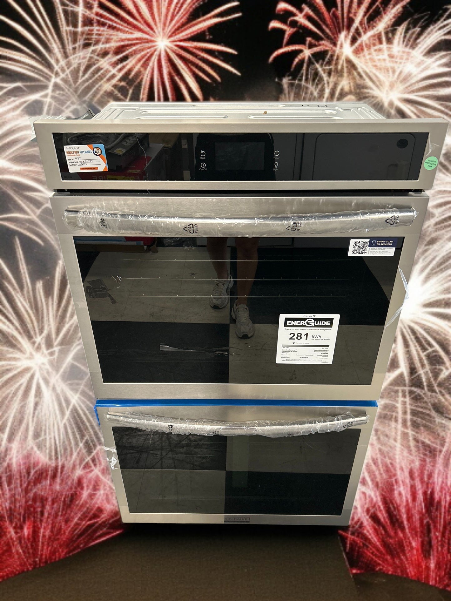 Frigidaire Gallery 30" Double Electric Wall Oven