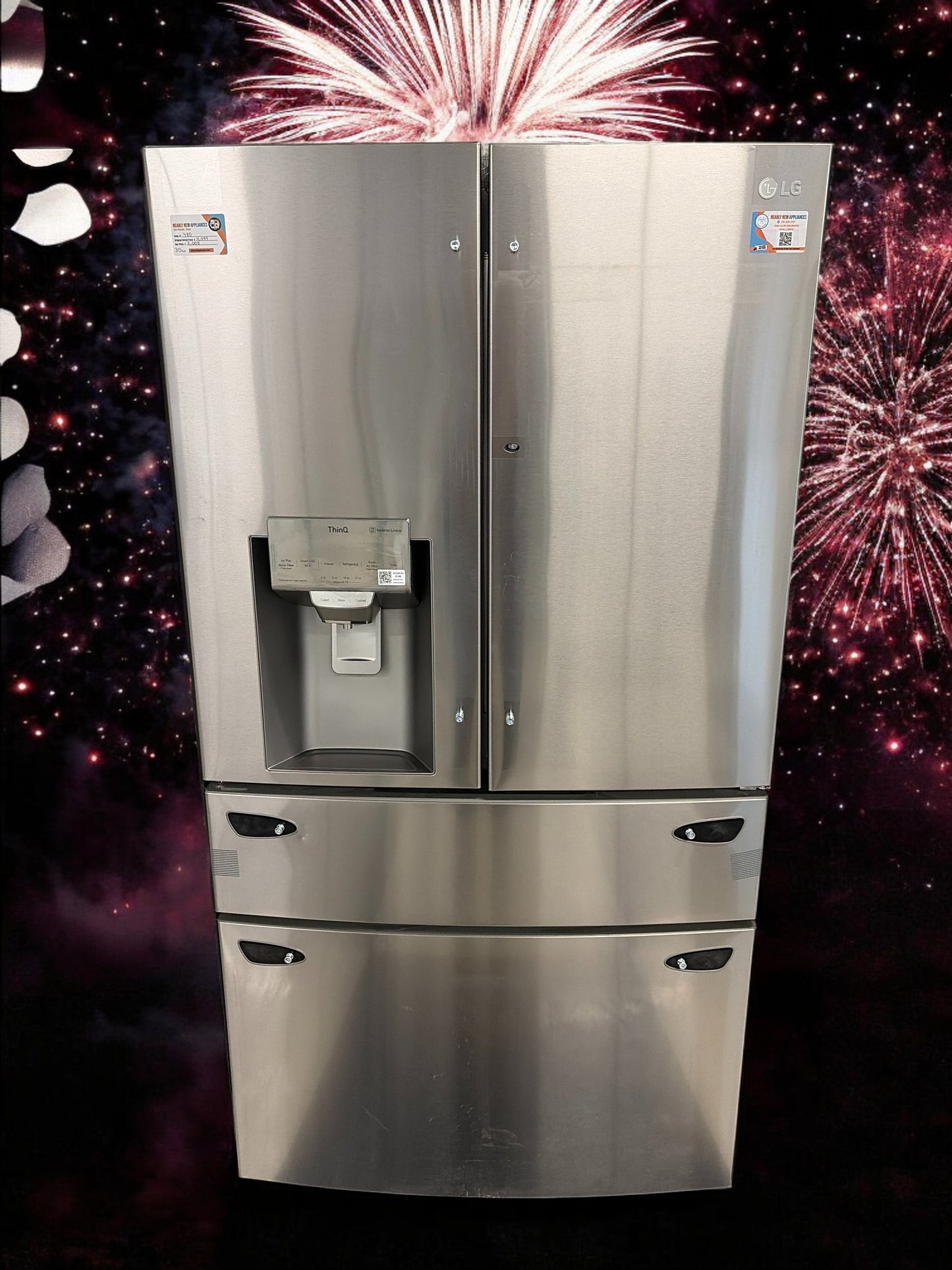 LG 30 Cu. Ft. Stainless Smart French Door Refrigerator