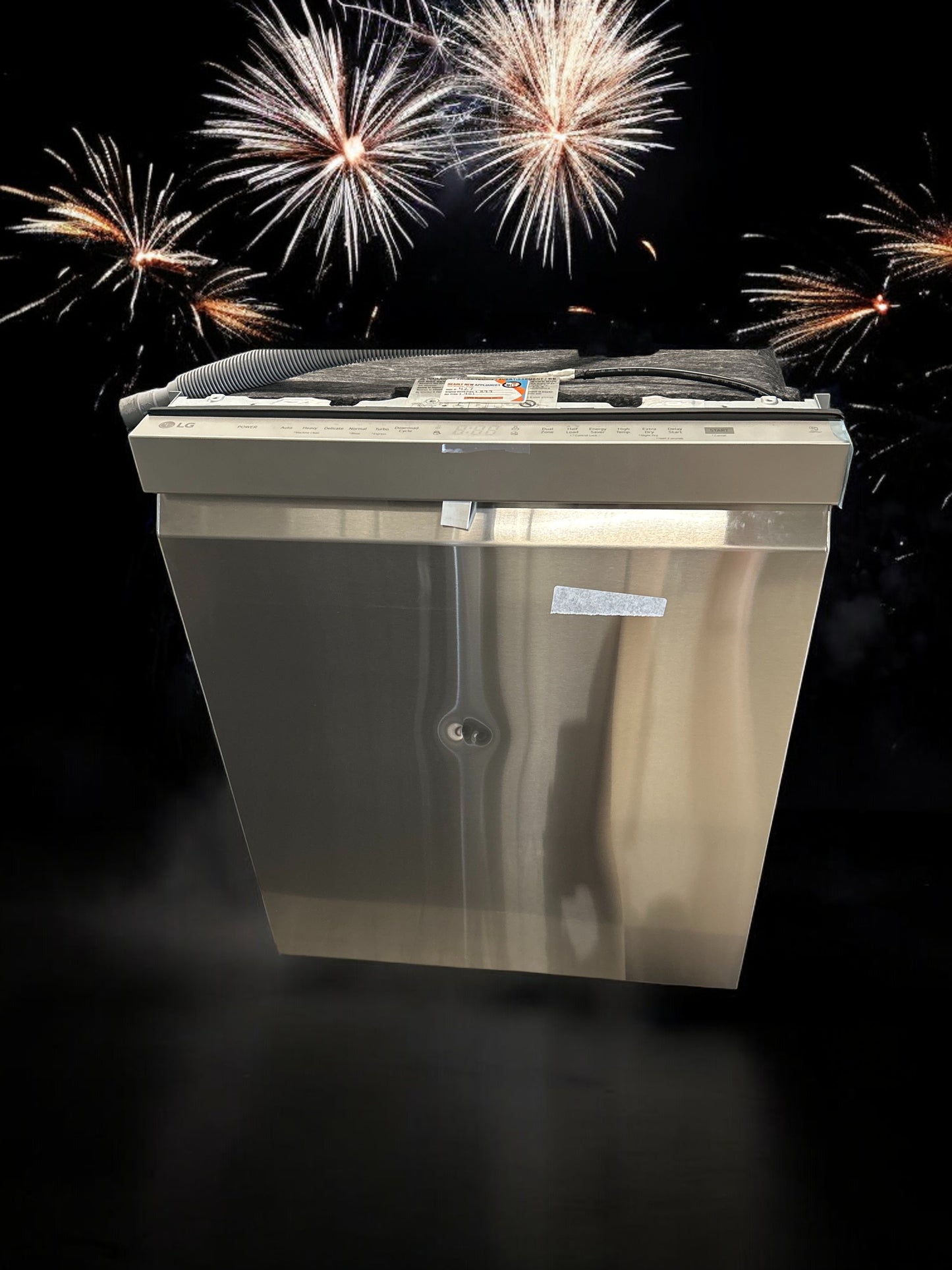 LG 24 in. Top Control Standard Dishwasher with QuadWash