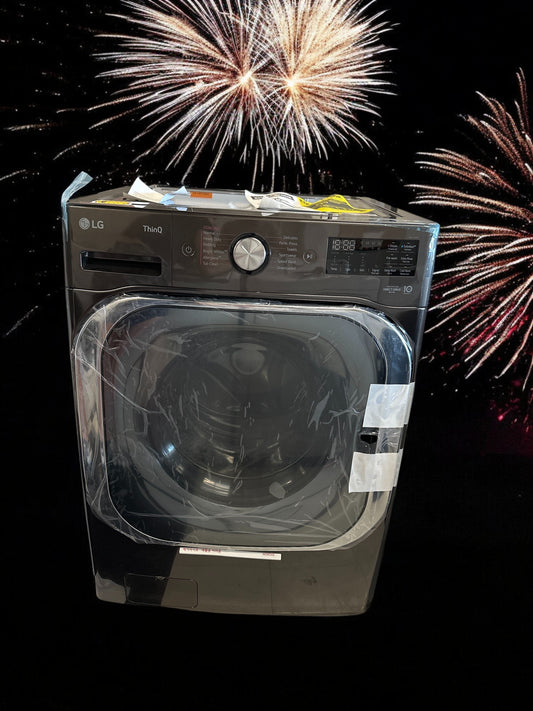 LG 5.2 Cu. Ft. Mega Capacity Smart Wi-Fi Enabled Front Load Washer